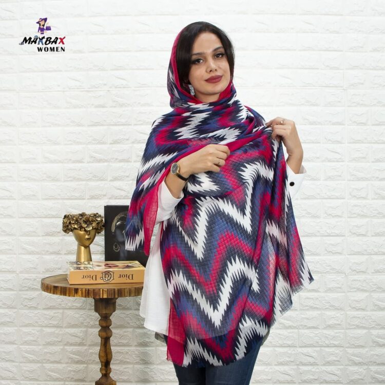 شال طرح دار رنگی  _کد781