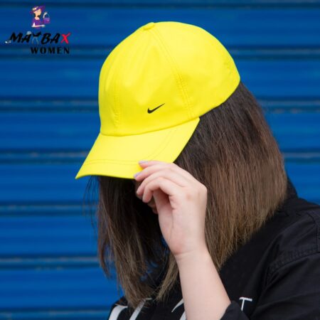 کلاه دخترانه آفتاب گیر نایک زرد _کد842