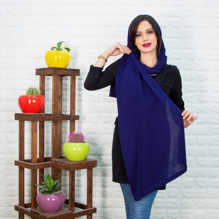 شال بافت ساده_کد 970