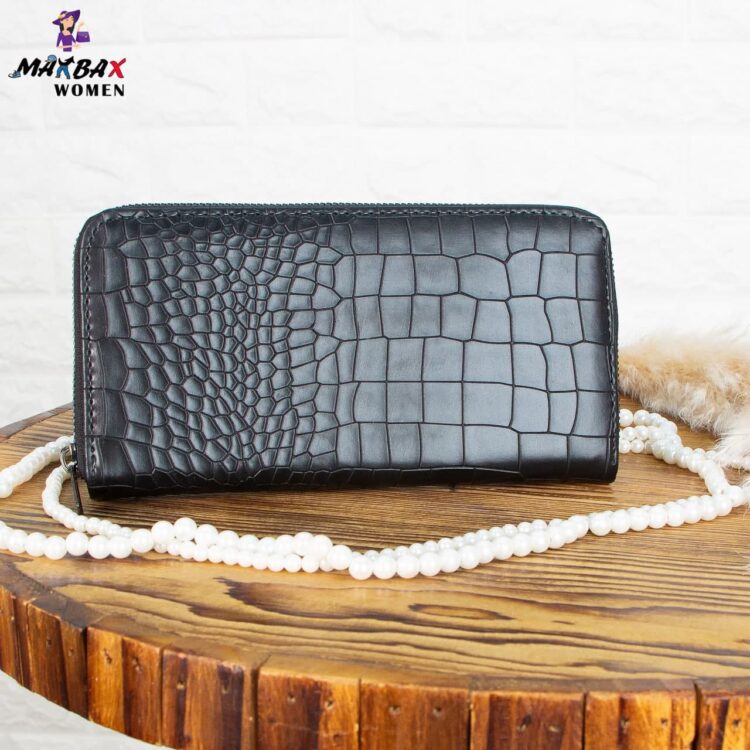 کیف پول دخترانه طرح پوست ماری