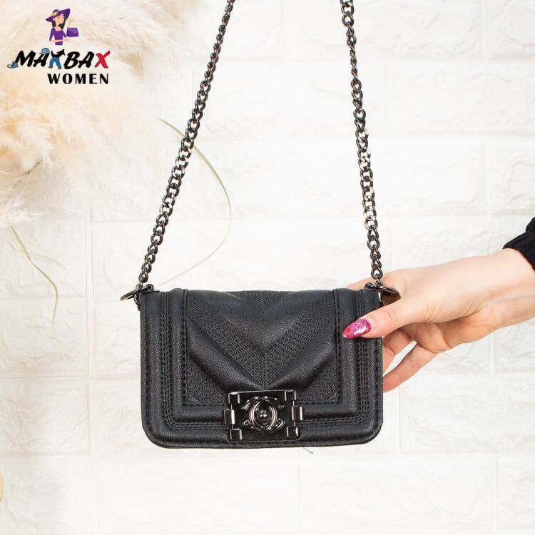 کیف دخترانه CHANEL مشکی_کد 1300