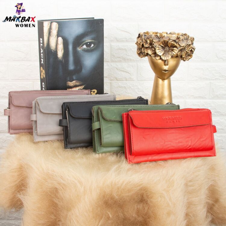 کیف پول دخترانه HERMES