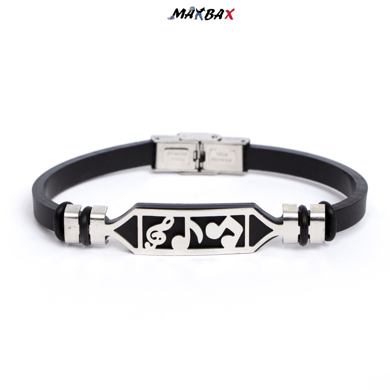 دستبند چرم طرح موزیک کد 9758