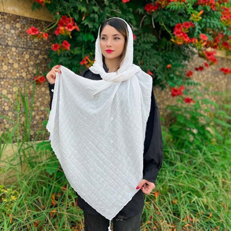شال دخترانه پلیسه کد 3089