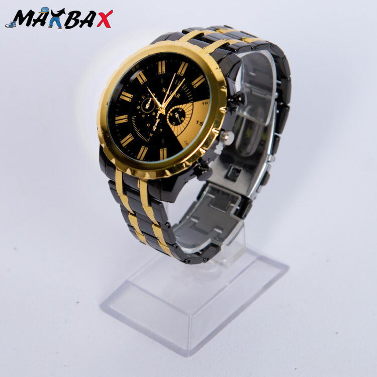 ساعت مچی مردانه walar مشکی طلایی کد 8547