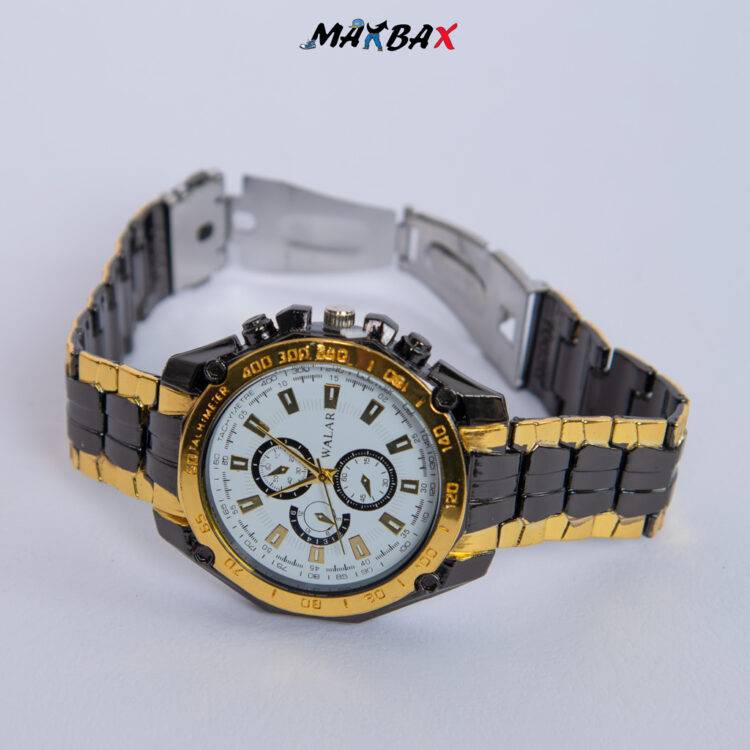 ساعت مچی مردانه walar سفید کد 8533