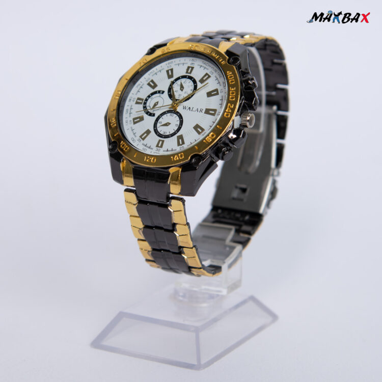 ساعت مچی مردانه walar سفید کد 8533