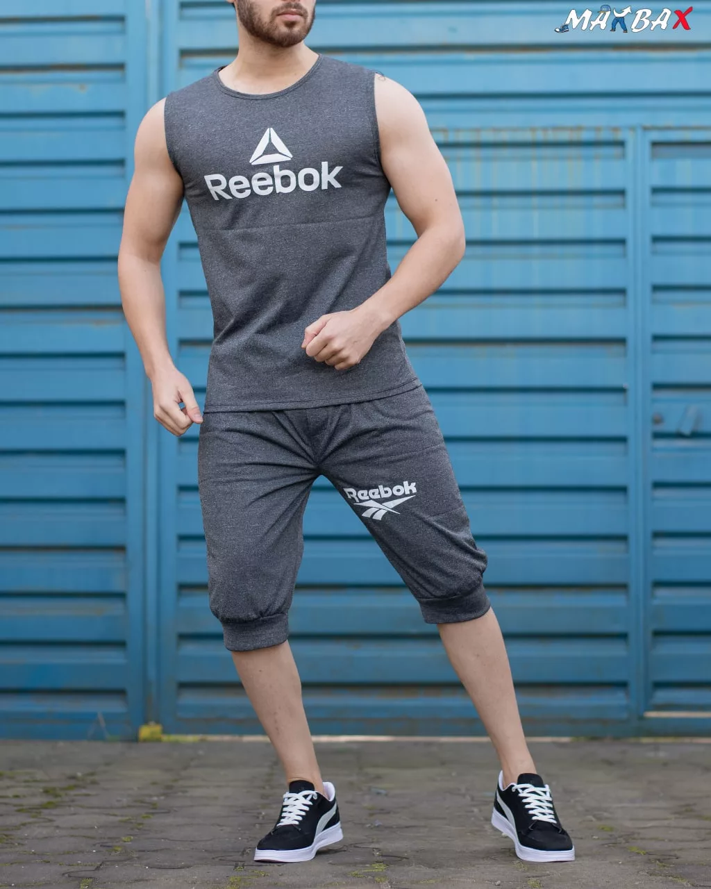 ست تاپ و شلوارک مردانه REEBOK کد 5161