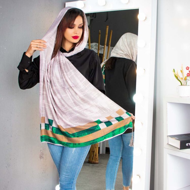 شال طرح دار کد 9988