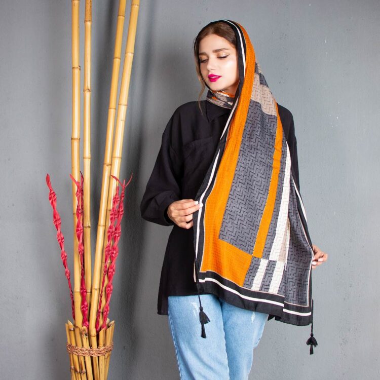 شال طرح دار کد 9998
