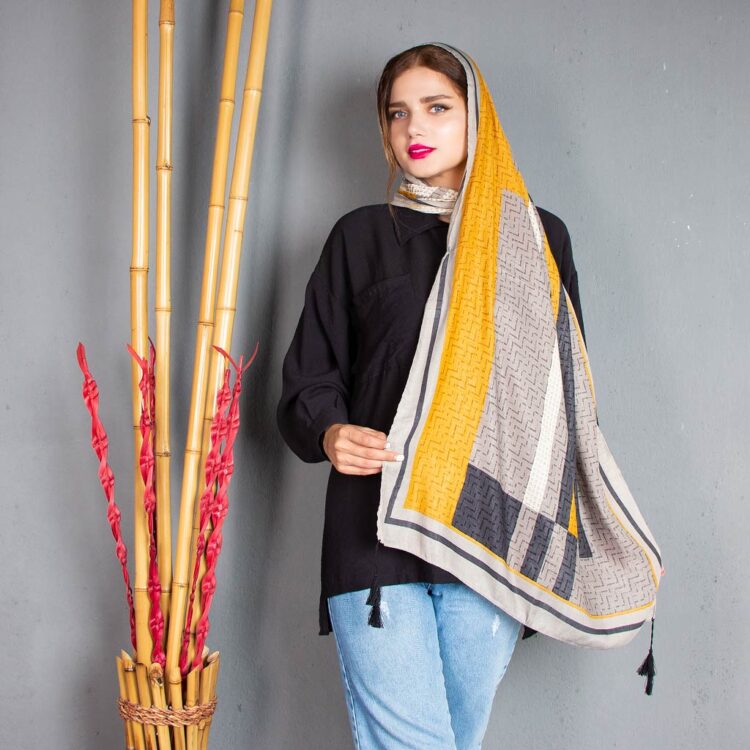 شال طرح دار کد 9998