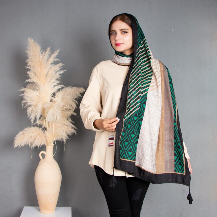 شال طرح دار کد 9995
