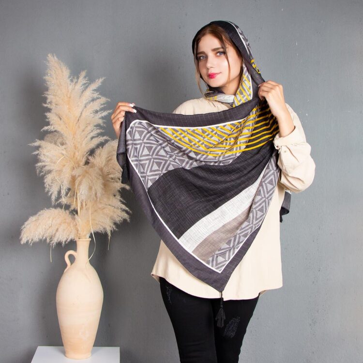 شال طرح دار کد 9995
