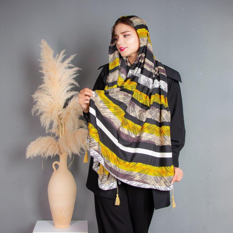 شال طرح دار کد 9990