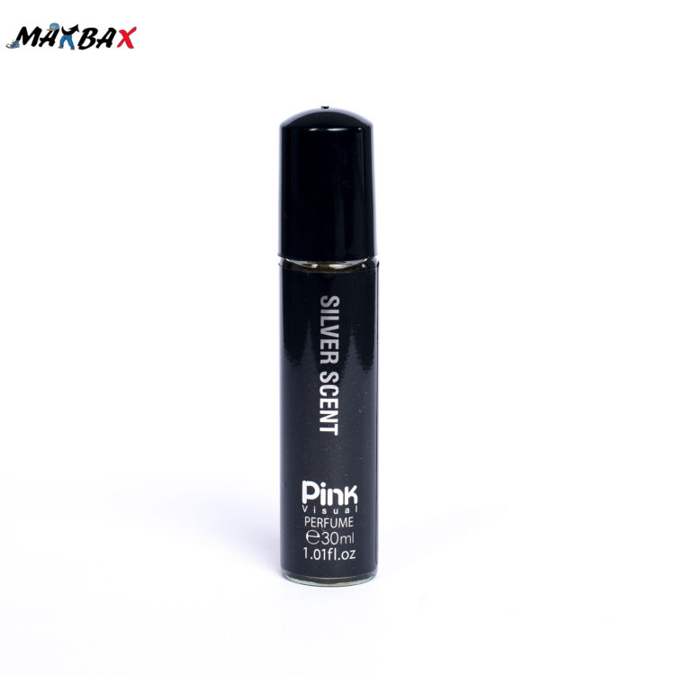 ادو پرفیوم جیبی  مردانه پینک مدل SILVER SCENT