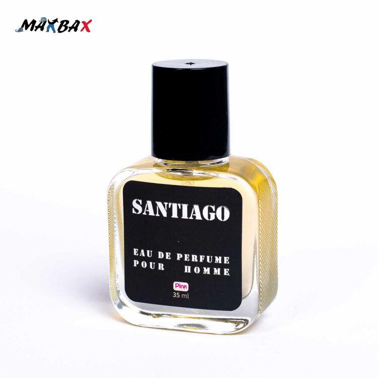 ادو پرفیوم جیبی  مردانه پینک مدل SANTIAGO