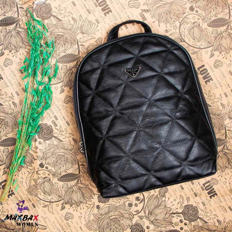 کوله پشتی دخترانه PRADA مشکی کد 10496