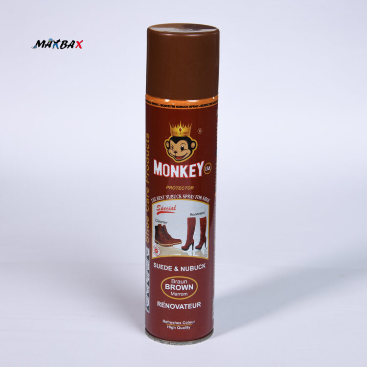اسپری کفش قهوه ای MONKEY کد 11143