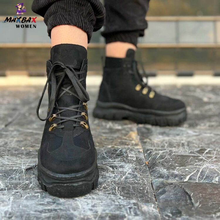 بوت دخترانه مشکی کد 11515