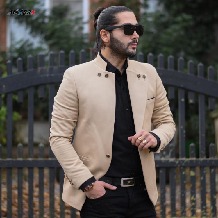 تک کت مردانه GUCCI کرم کد 11198