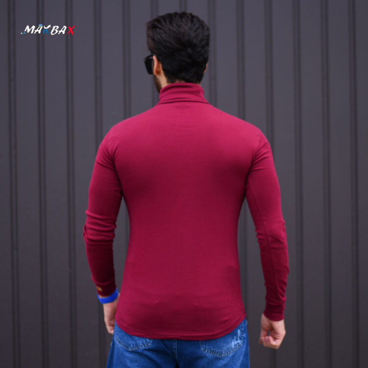 تیشرت مردانه یقه اسکی qp کد 11468