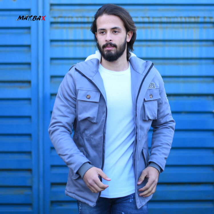 کاپشن مردانه LEVIS طوسی کد 11561