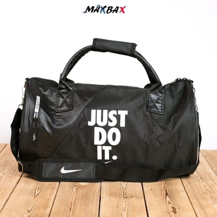 ساک ورزشی JUST DO IT مشکی کد 7761