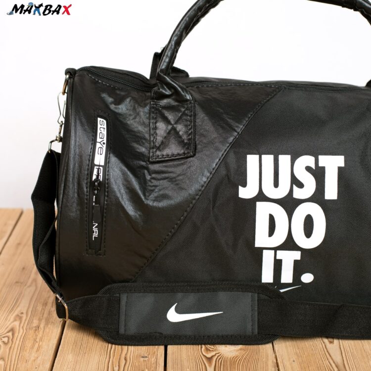 ساک ورزشی JUST DO IT مشکی کد 7761