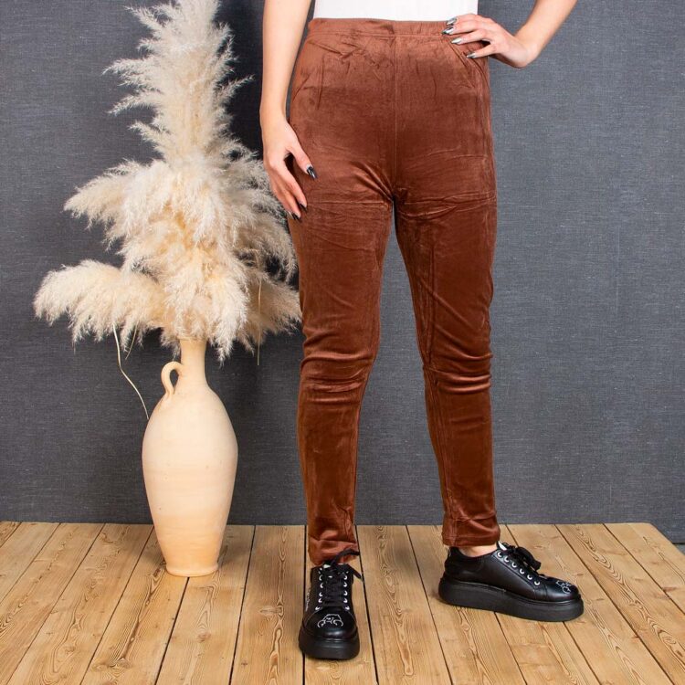 شلوار مخمل دخترانه کد 11992