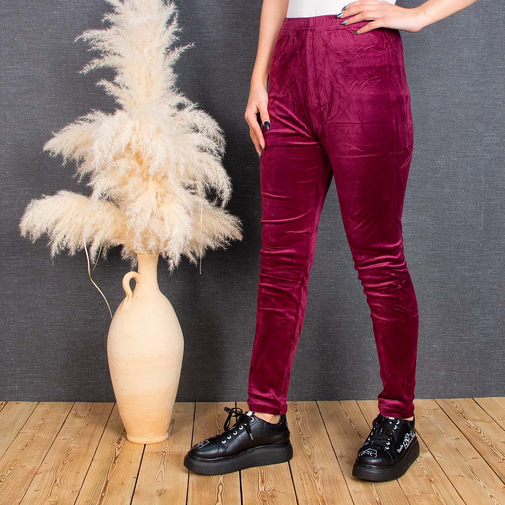 شلوار مخمل دخترانه کد 11992