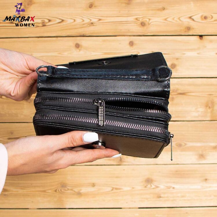 کیف دخترانه CHANEL مشکی کد 12203