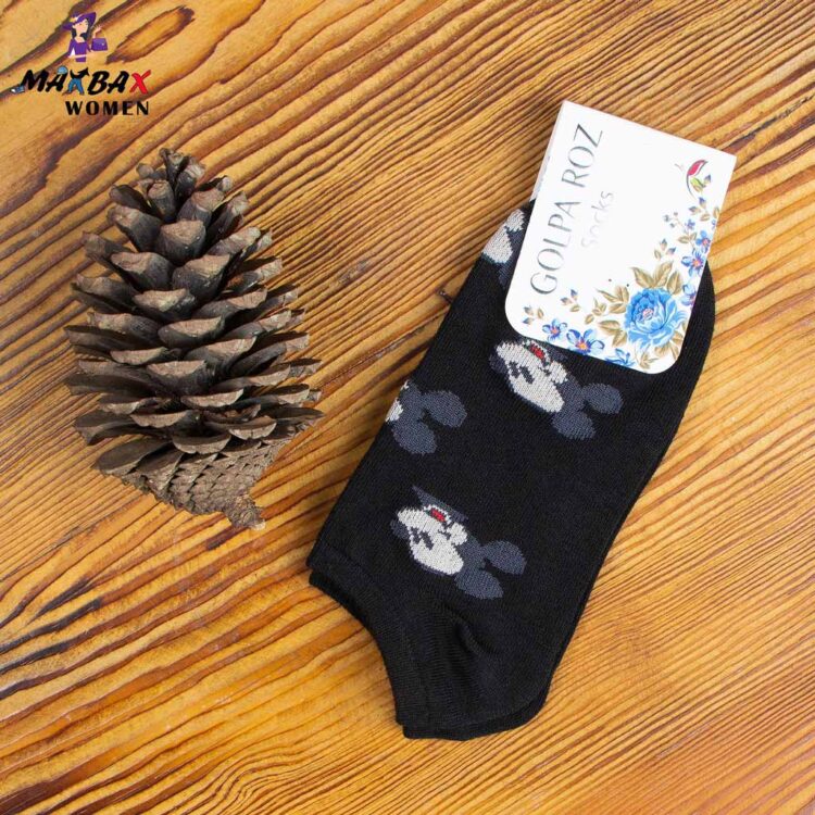 جوراب مچی دخترانه Mickey Mouse کد 12276