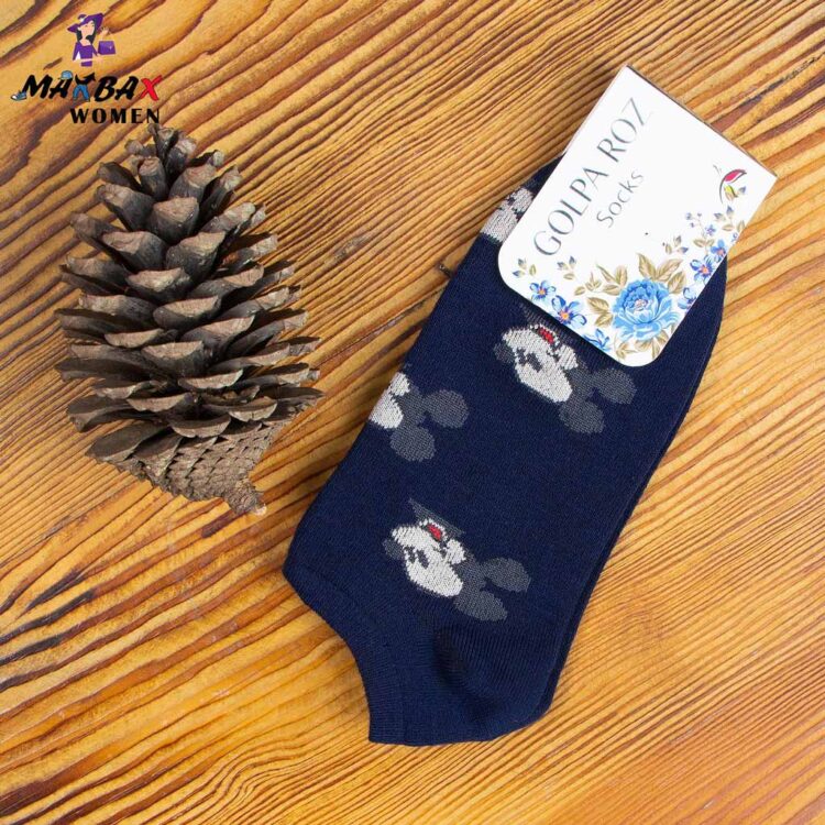 جوراب مچی دخترانه Mickey Mouse کد 12276