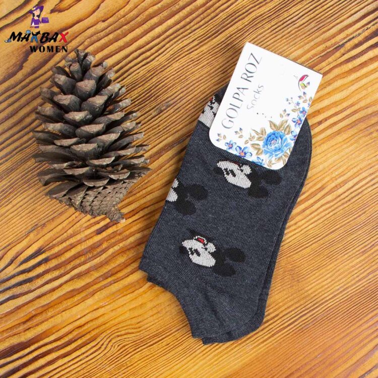 جوراب مچی دخترانه Mickey Mouse کد 12276