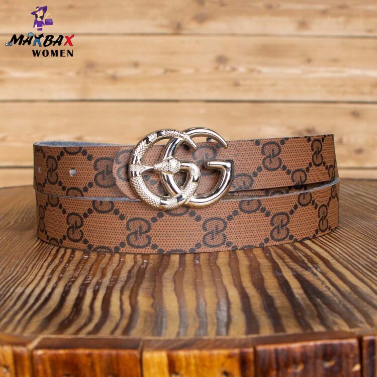 کمربند دخترانه GUCCI قهوه ای کد 12190