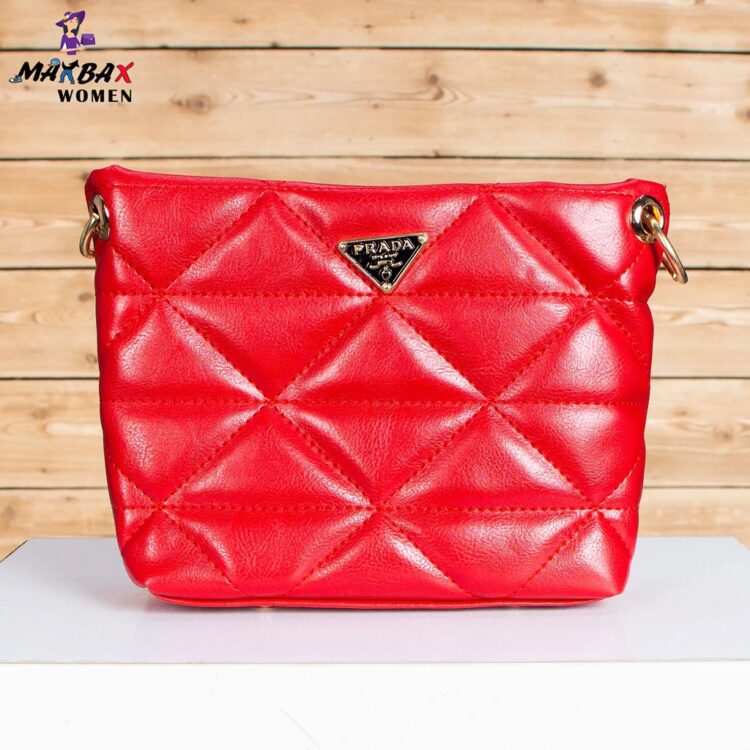 کیف دوشی دخترانه PRADA کد 12410