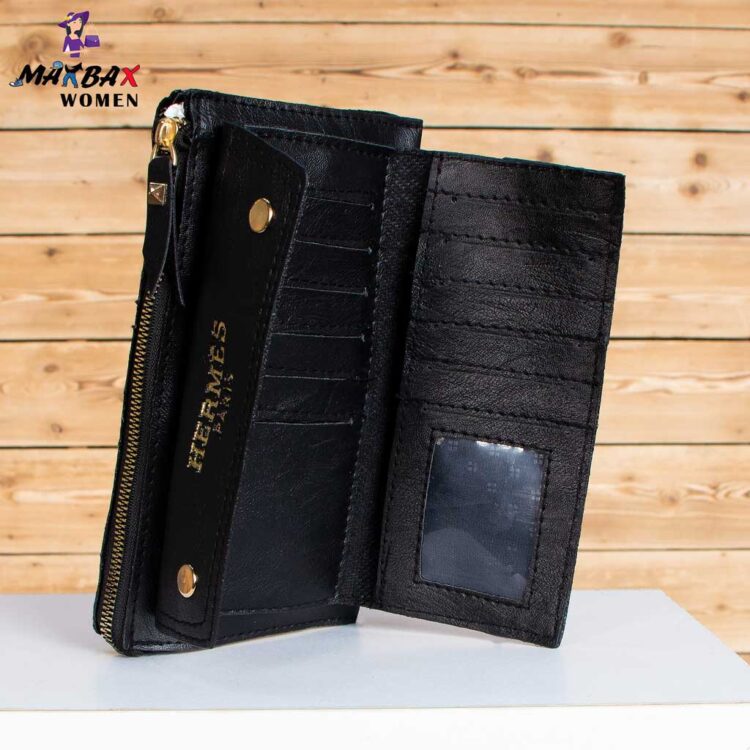 کیف دوشی دخترانه HERMES مشکی کد 12412