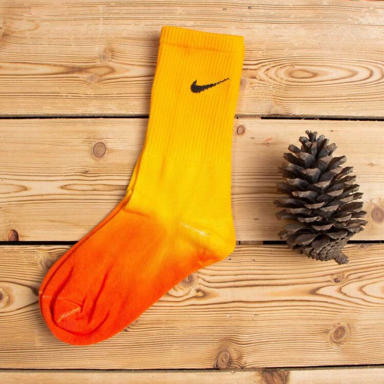 جوراب ساقدار دخترانه نایک آبرنگی کد 12423