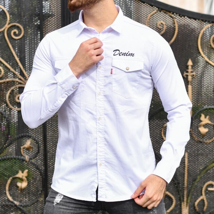 پیراهن مردانه DENIM کد 12377