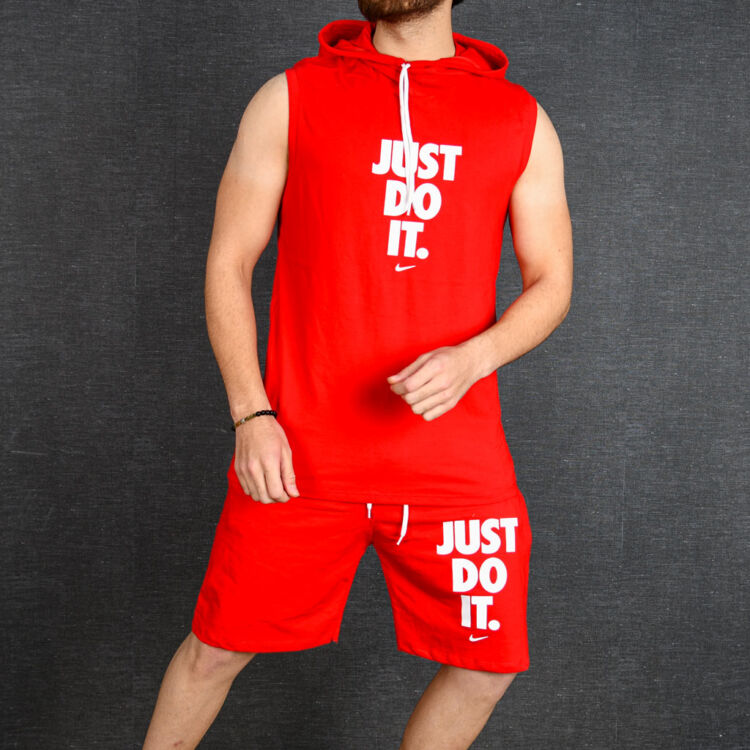 ست تاپ و شلوارک مردانه JUST DO IT کد 12442