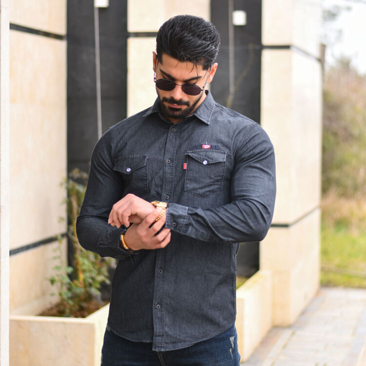 پیراهن مردانه JACK&JONES کد 12998