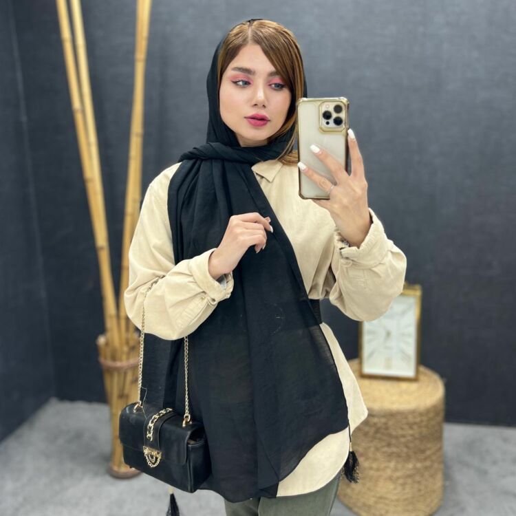 شال منگوله دار کد 13016