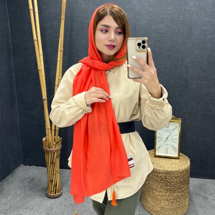 شال منگوله دار کد 13016