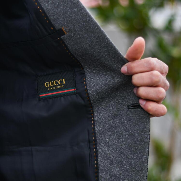 تک کت مردانه GUCCI نوک مدادی کد 13161
