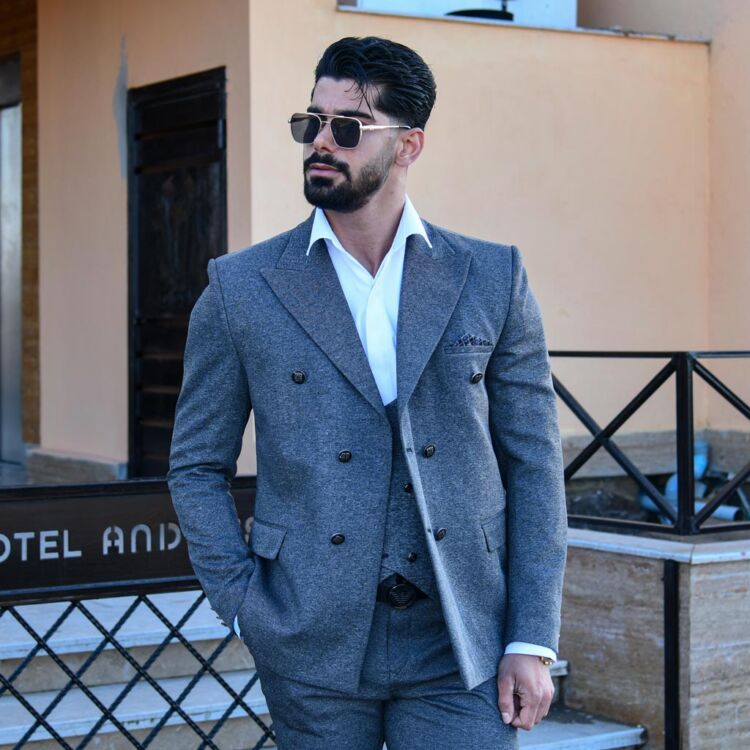 ست کت و شلوار و جلیقه GUCCI کد 12976