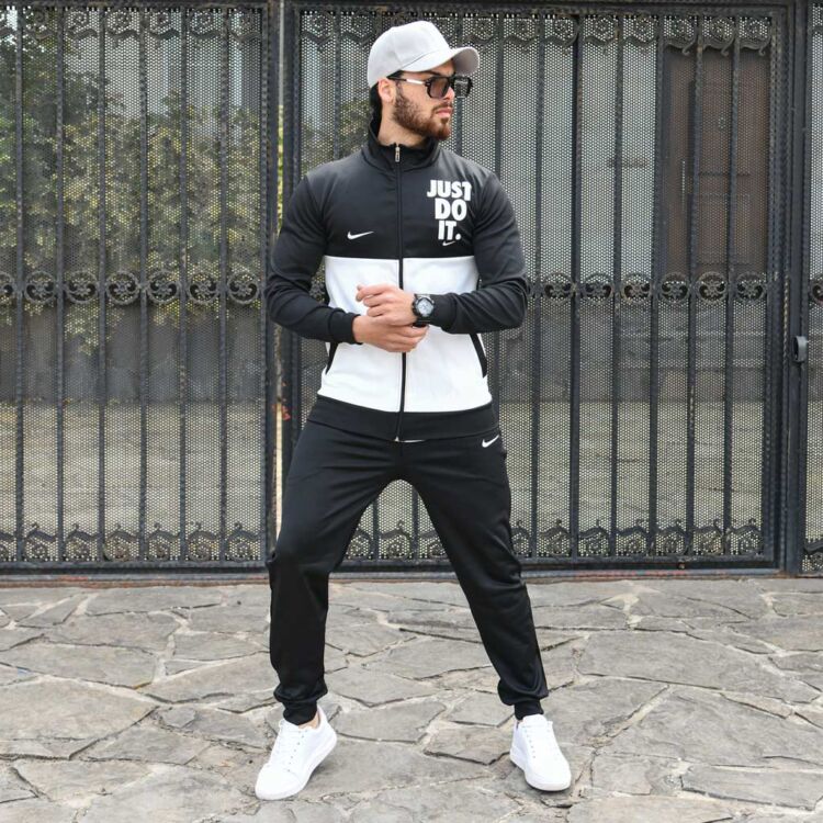 ست سوییشرت و اسلش JUST DO IT کد 13341