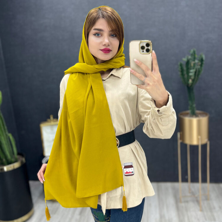 شال منگوله دار کد 13446