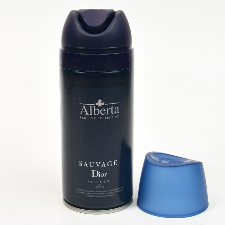 اسپری دئودرانت مردانه Alberta مدل Sauvage Dior