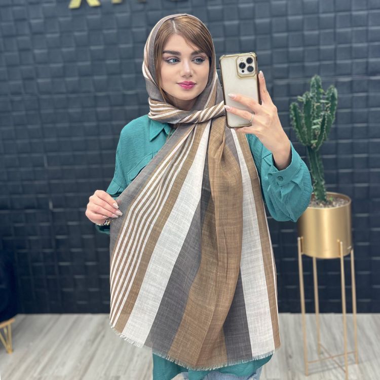 شال طرحدار کد 13955