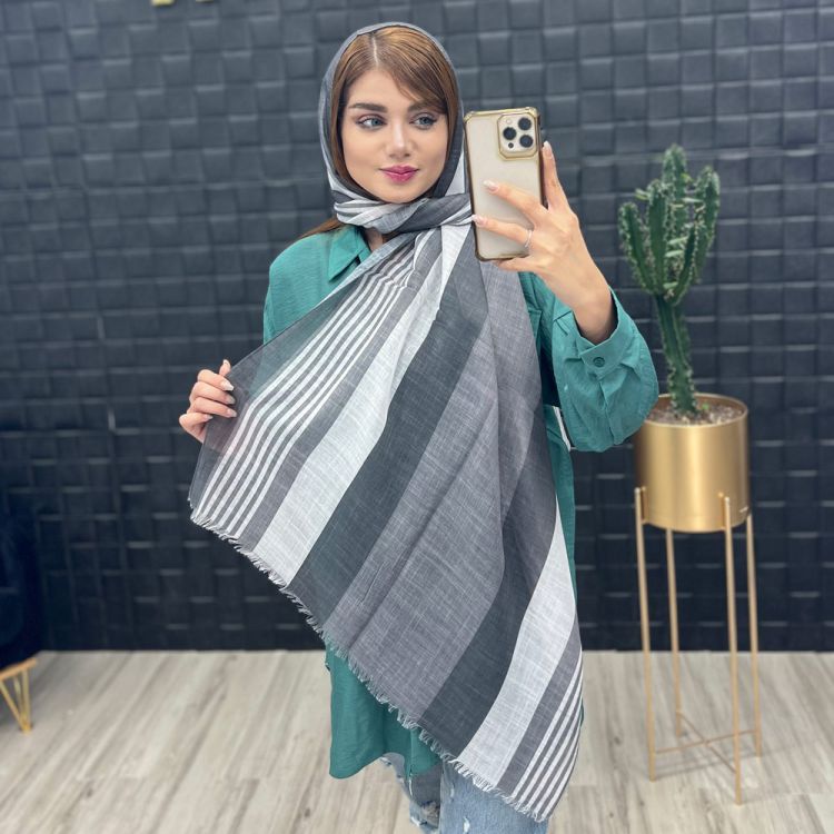 شال طرحدار کد 13955